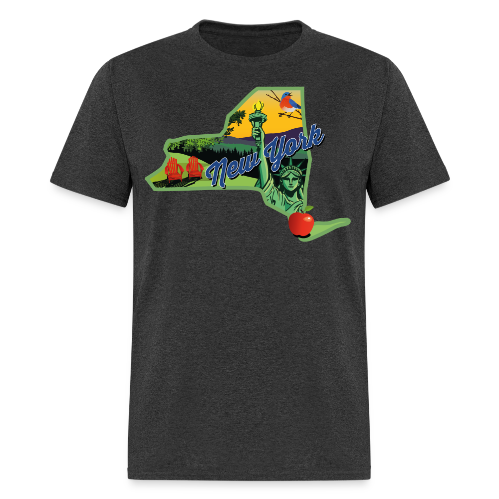 Beautiful NY T-Shirt - heather black
