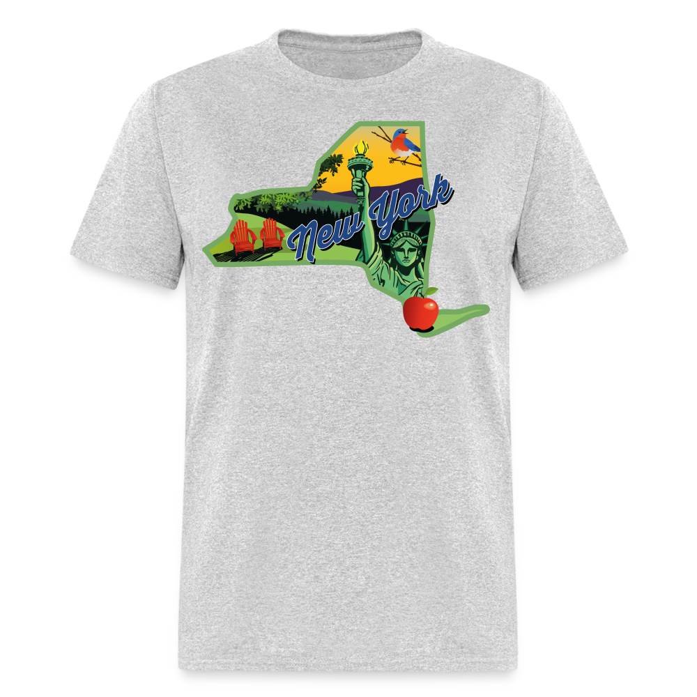 Beautiful NY T-Shirt - heather gray