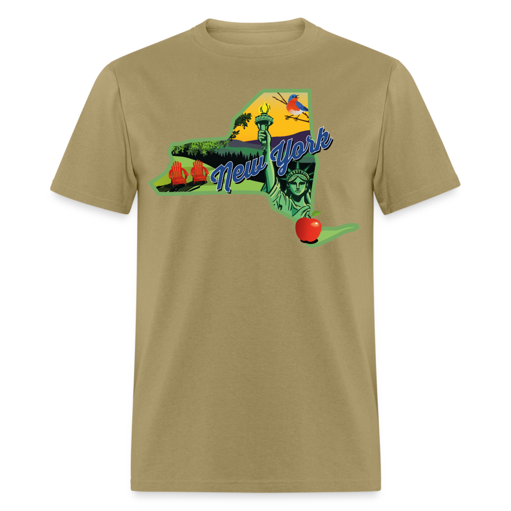 Beautiful NY T-Shirt - khaki