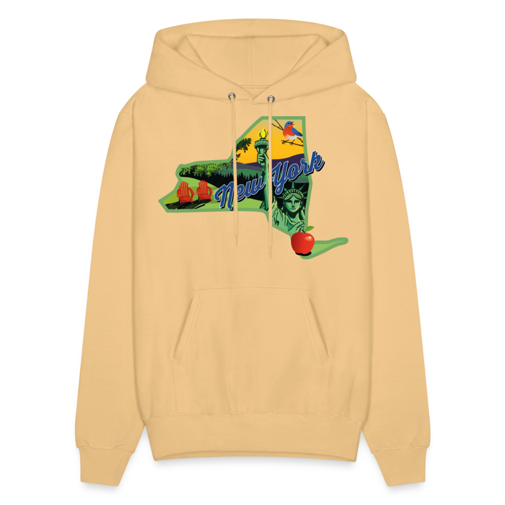Beautiful NY Hoodie - light gold 