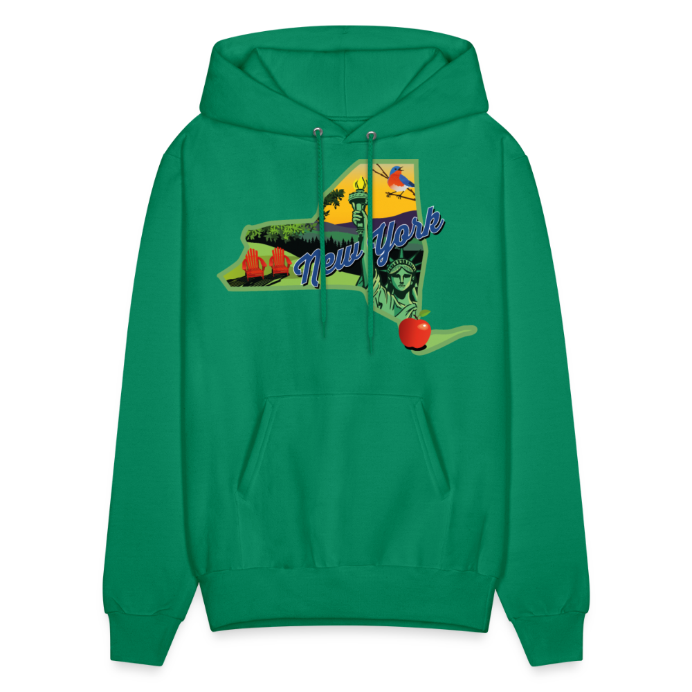 Beautiful NY Hoodie - kelly green