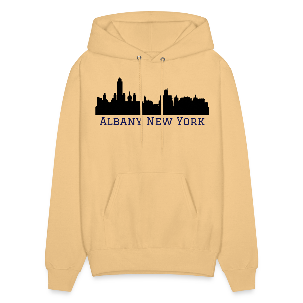 Albany NY Hoodie - light gold 