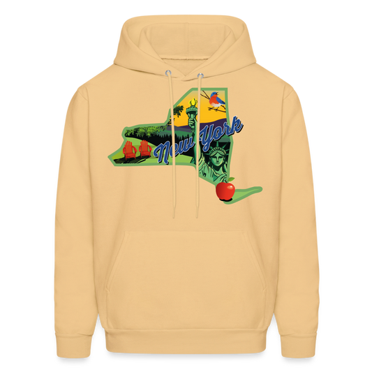 Beautiful NY Hoodie - light gold 