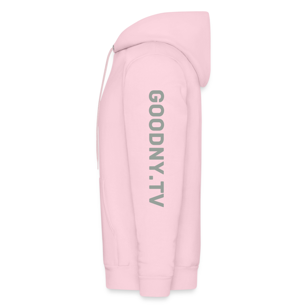 Albany NY Hoodie - pale pink