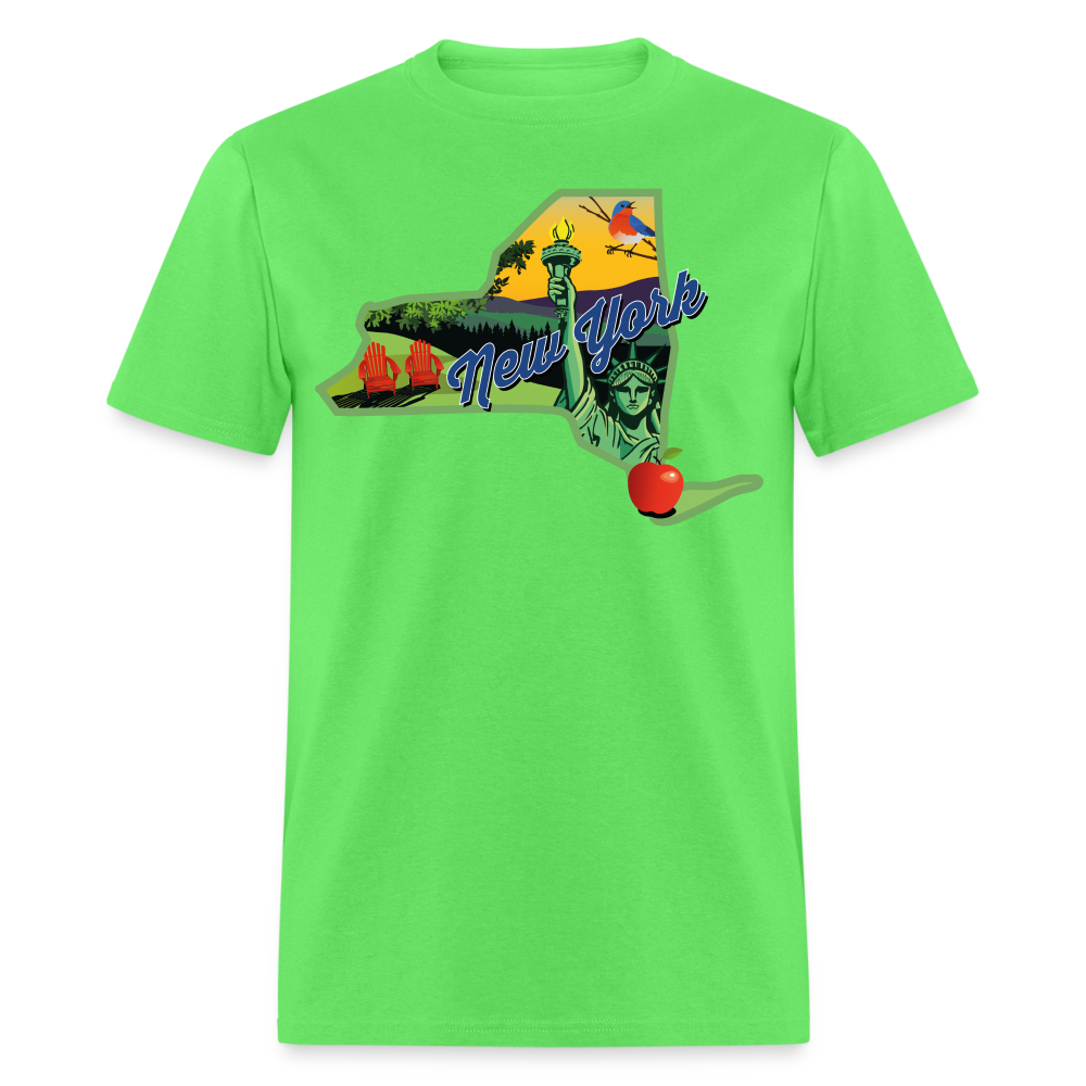 Beautiful NY T-Shirt - kiwi