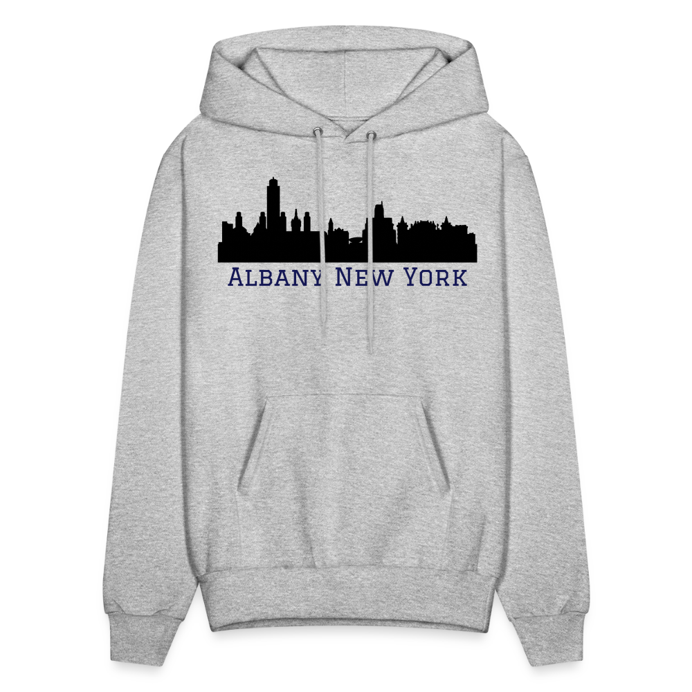 Albany NY Hoodie - heather gray