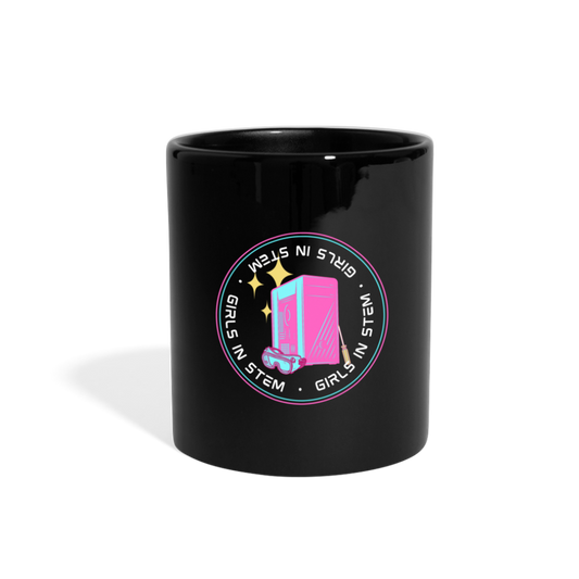 'Girls In S.T.E.M' mug - black